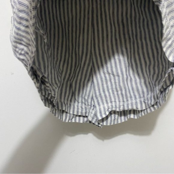Anthropologie Marrakech Striped Zipper Waist Blue, White & Grey Skort Size 31 - Picture 5 of 12